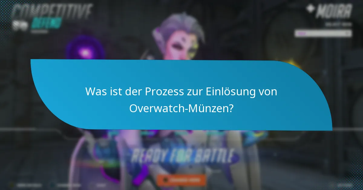 Wie löse ich Overwatch-Münzen Schritt für Schritt ein?
